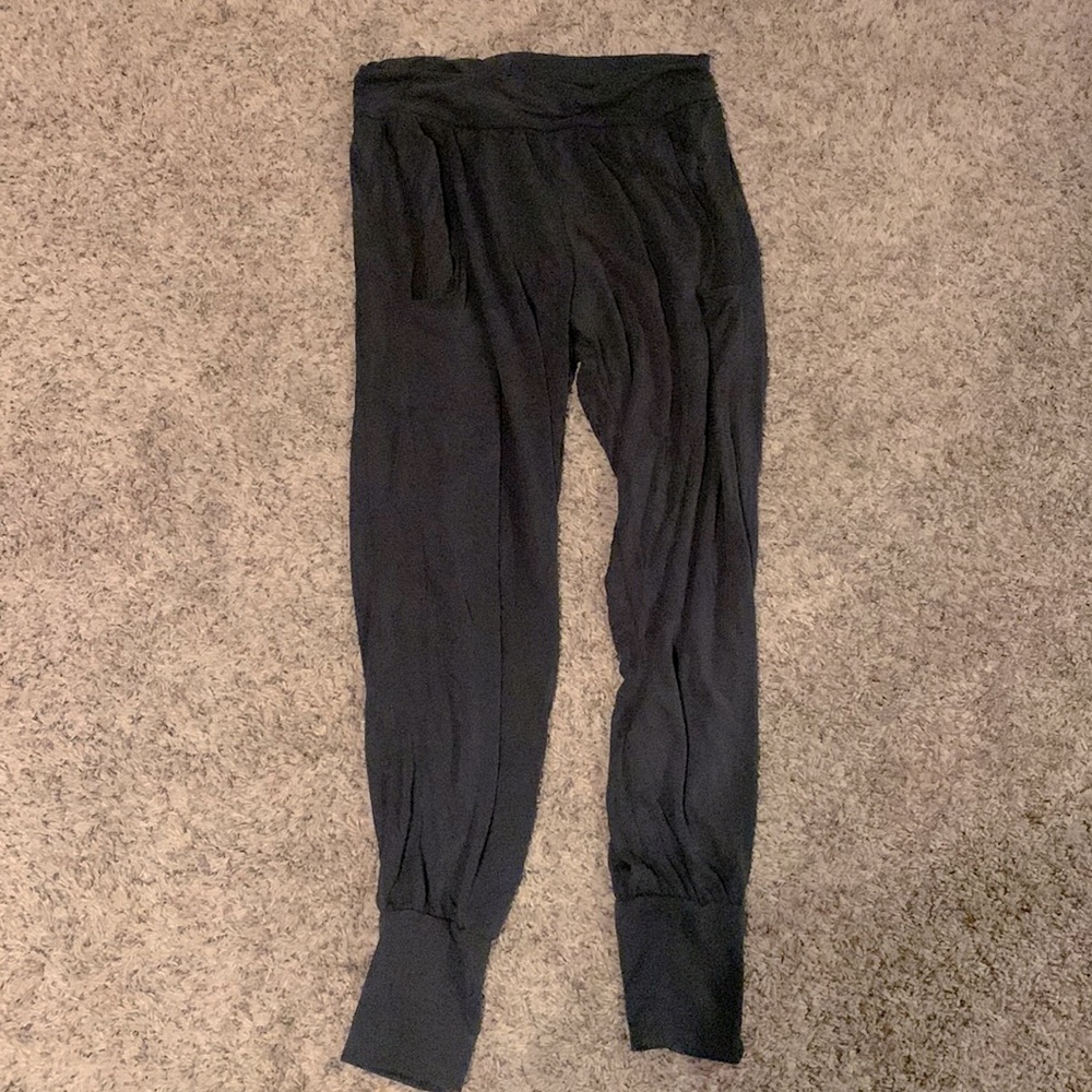 Zyia Joggers in a Bottle baggy deep pocket joggers in dark grey
